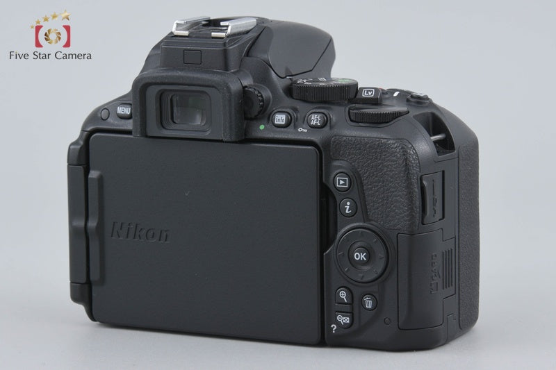 Nikon D5500 Black 24.2 MP Digital SLR Camera Body