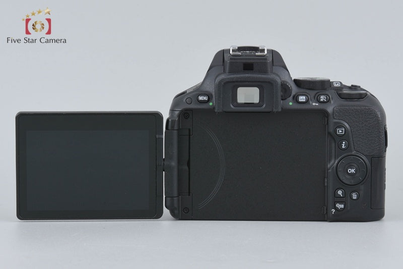 Nikon D5500 Black 24.2 MP Digital SLR Camera Body