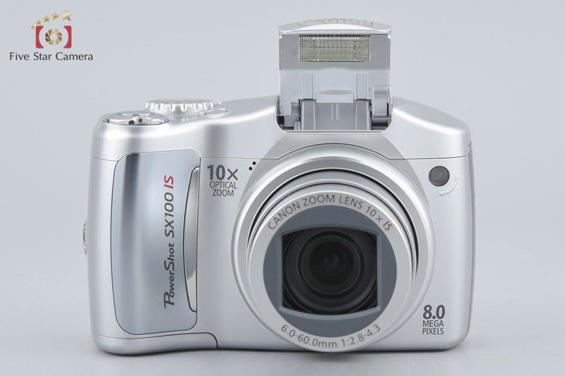 Canon PowerShot SX100 IS Silver 8.0 MP Digital Camera