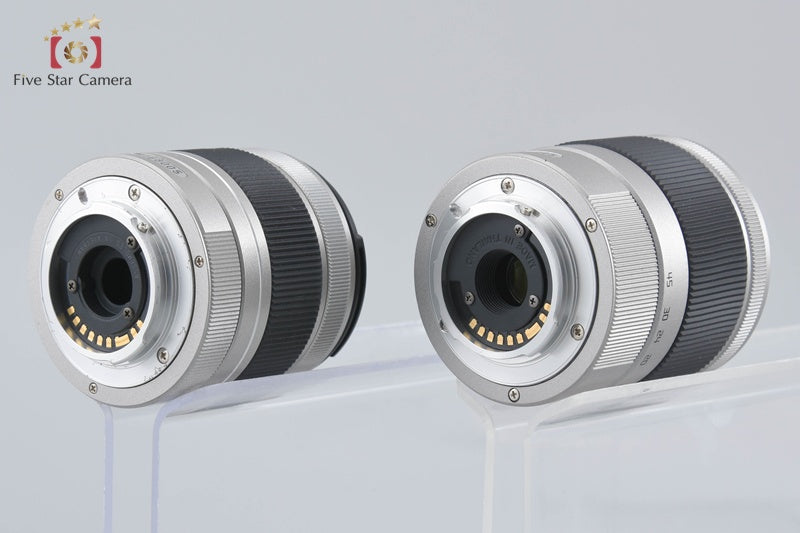 "Count 702" PENTAX Q10 Mint Aqua 12.4 MP Digital Camera 5-15 15-45 Lenses