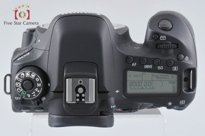 "Shutter count 1,693" Canon EOS 80D 24.2 MP Digital SLR Camera Body