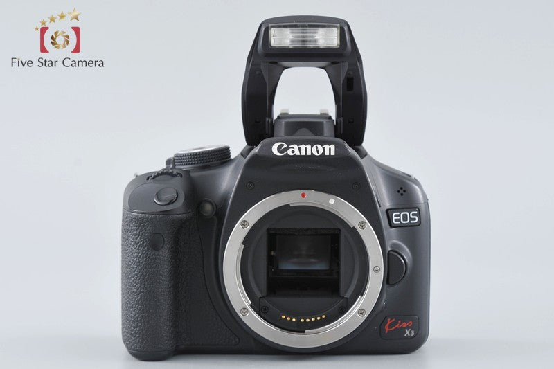 Canon EOS Kiss X3 / Rebel T1i / 500D 15.1 MP DSLR EF-S 18-55 IS Lens