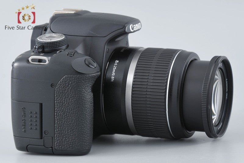 Canon EOS Kiss X3 / Rebel T1i / 500D 15.1 MP DSLR EF-S 18-55 IS Lens