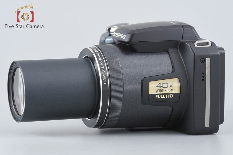 Olympus Stylus SP-820UZ Black 14.0 MP Digital Camera w/ Box