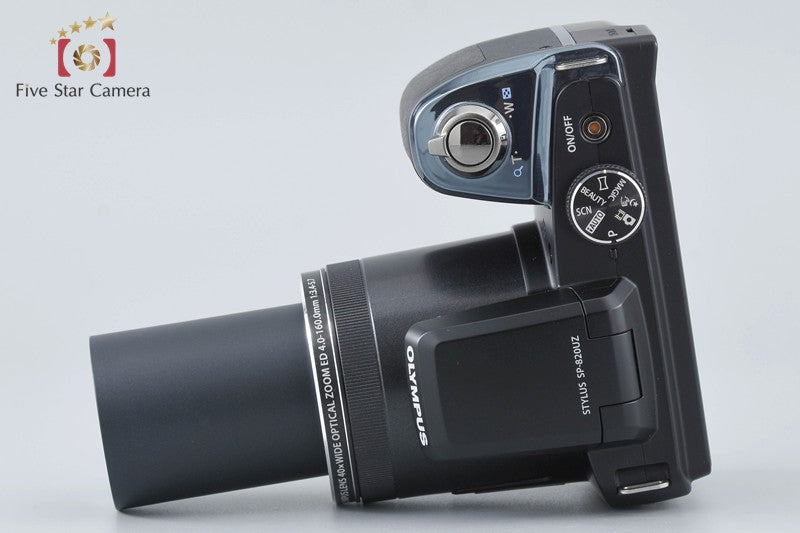 Olympus Stylus SP-820UZ Black 14.0 MP Digital Camera w/ Box