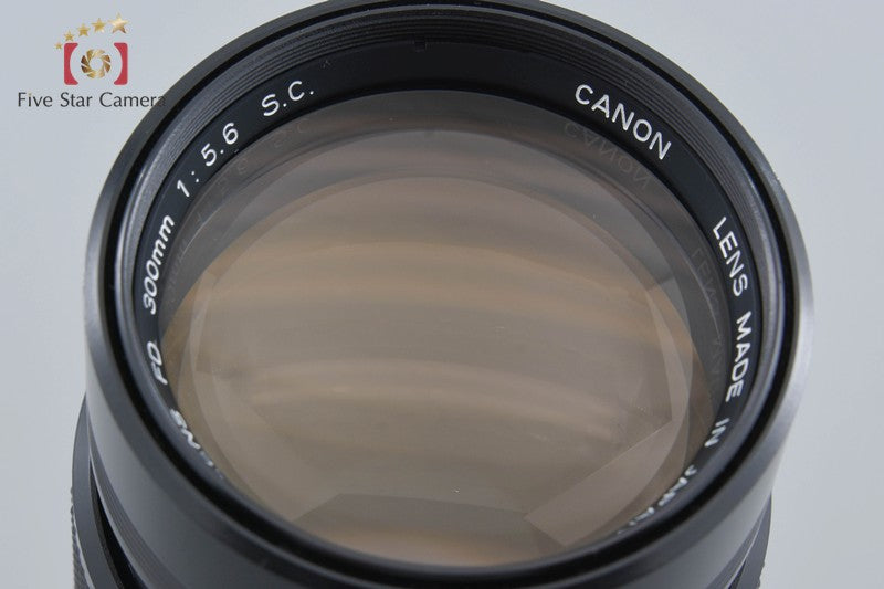 Canon FD 300mm f/5.6 S.C.
