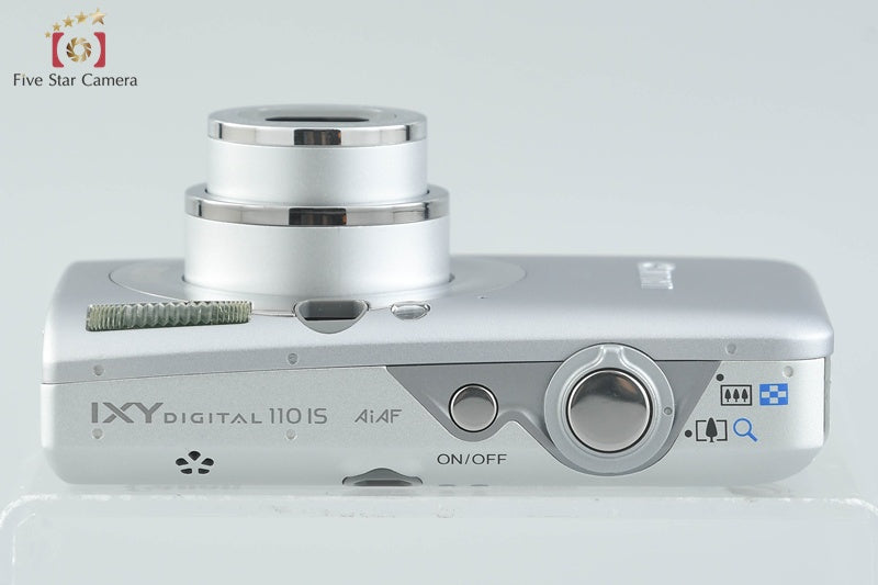 Canon IXY Digital 110 IS Silver 10.0 MP Digital Camera w/ Box