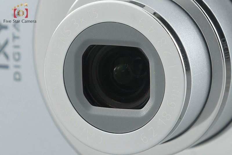 Canon IXY Digital 110 IS Silver 10.0 MP Digital Camera w/ Box