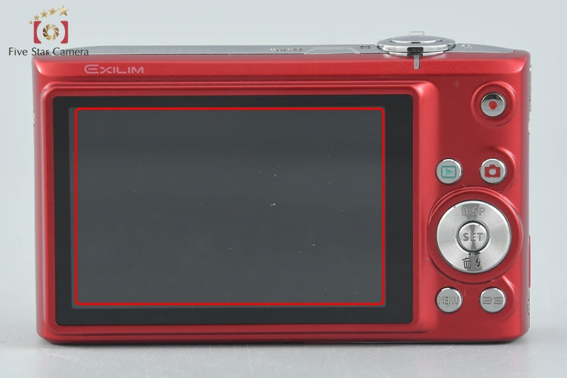 CASIO EXILIM ZOOM EX-Z200 Red 10.1 MP Digital Camera