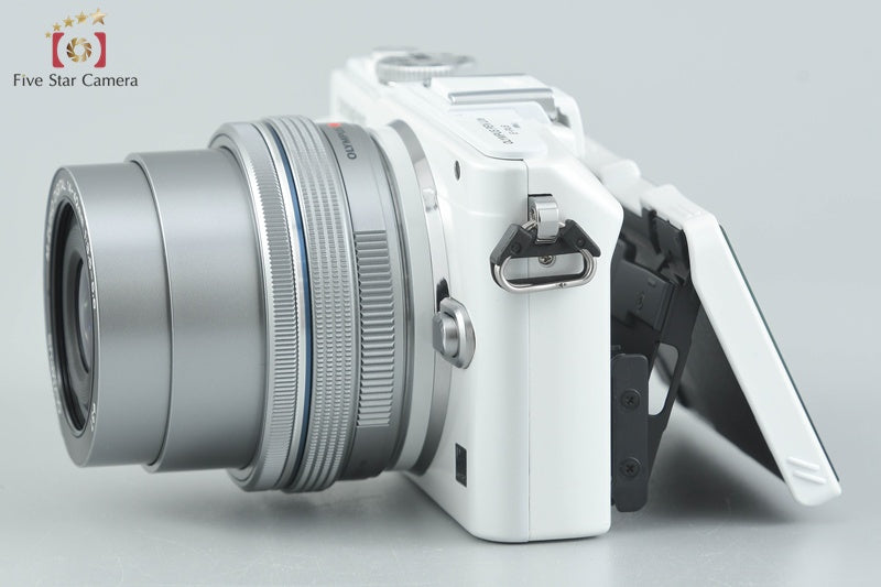 "Count 572" Olympus PEN Lite E-PL6 White 16.1 MP 14-42 EZ Lens
