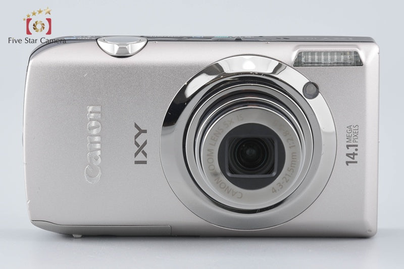 Canon IXY 10S Silver 14.1 MP Digital Camera w/ Box