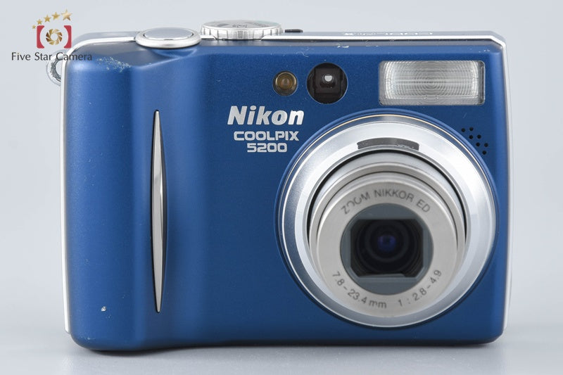 Nikon COOLPIX E5200 Platinum Blue 5.1 MP Digital Camera
