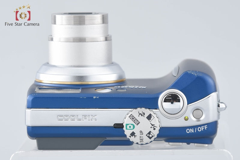 Nikon COOLPIX E5200 Platinum Blue 5.1 MP Digital Camera