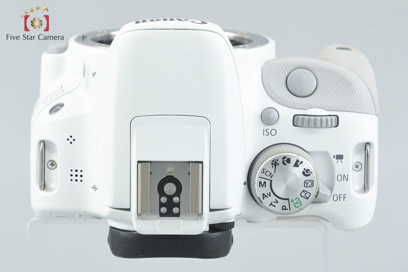 Canon EOS Kiss X7 / Rebel SL1 / 100D White 18.0 MP DSLR Camera Body