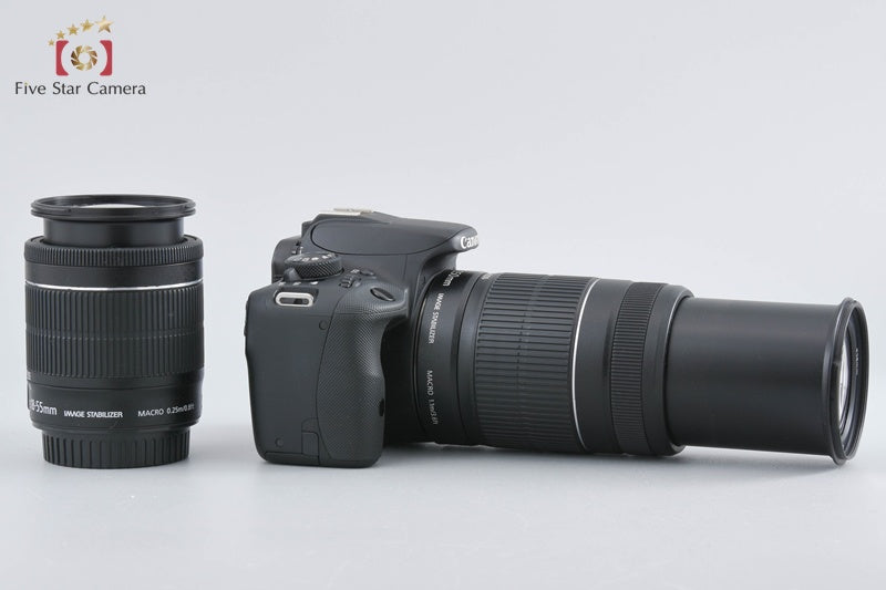 Canon EOS Kiss X7 / Rebel SL1 / 100D 18.0 MP 18-55 55-250 Lenses