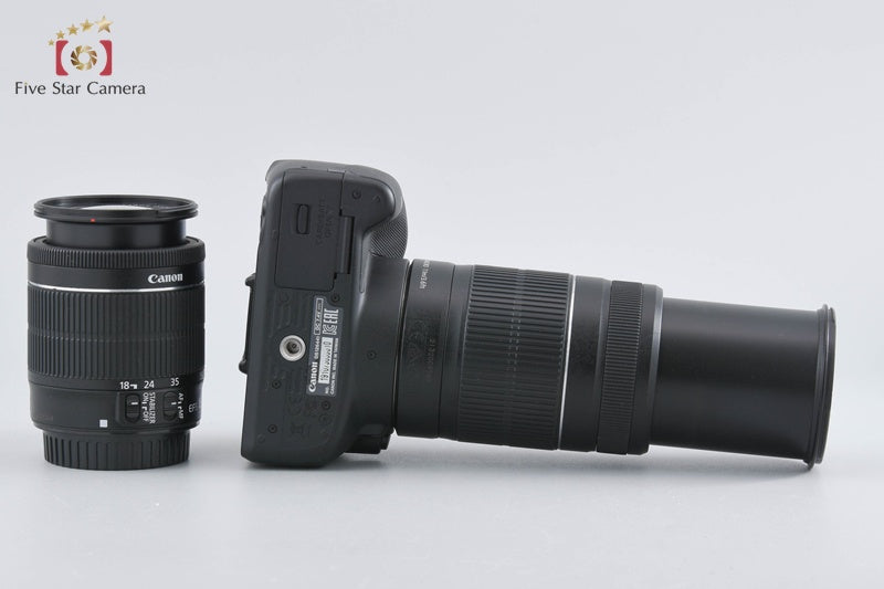 Canon EOS Kiss X7 / Rebel SL1 / 100D 18.0 MP 18-55 55-250 Lenses