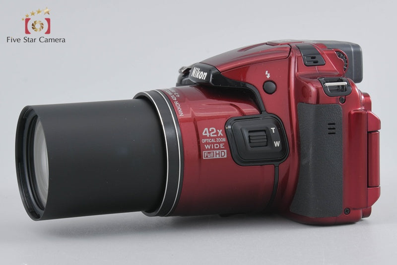 Nikon COOLPIX P520 Red 18.1 MP Digital Camera