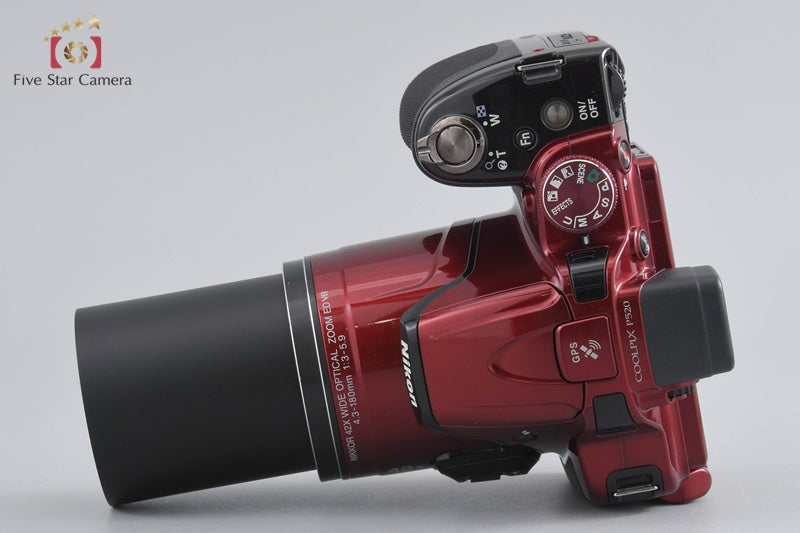 Nikon COOLPIX P520 Red 18.1 MP Digital Camera