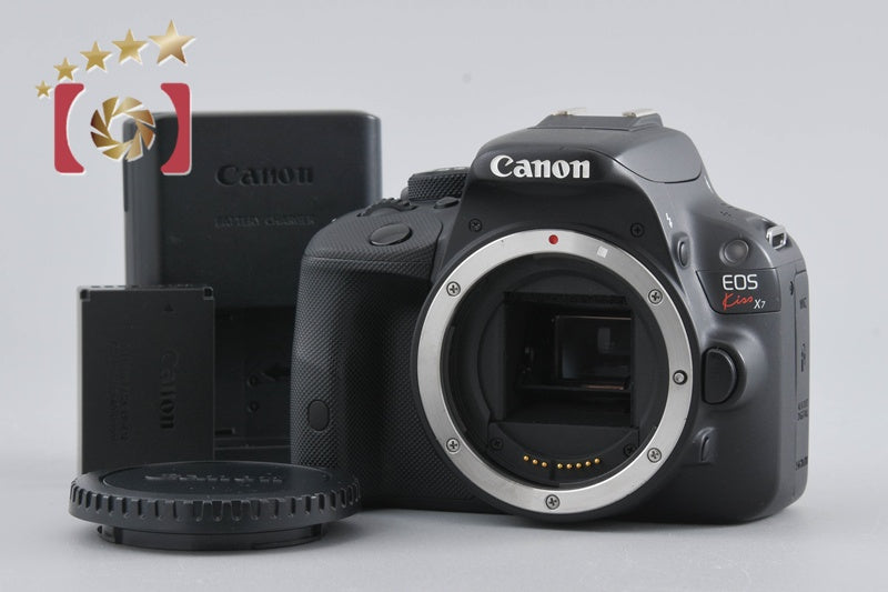 Canon EOS Kiss X7 / Rebel SL1 / 100D Black 18.0 MP DSLR Camera Body