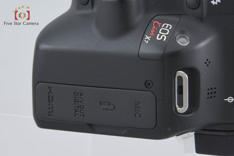 Canon EOS Kiss X7 / Rebel SL1 / 100D Black 18.0 MP DSLR Camera Body