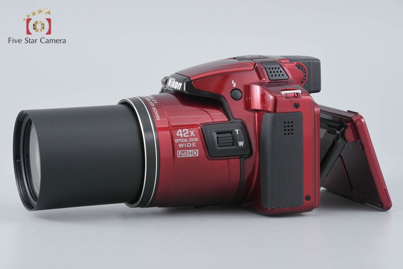 Nikon COOLPIX P510 Red 16.1 MP Digital Camera