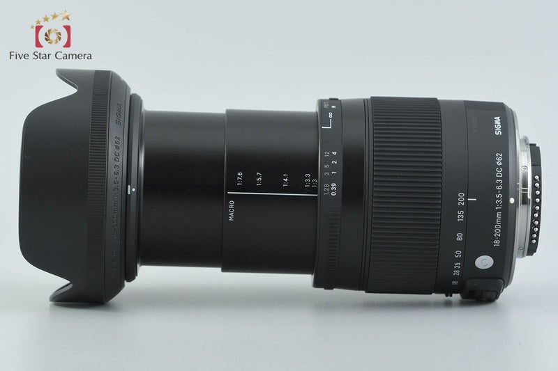SIGMA 18-200mm f/3.5-6.3 DC OS HSM Contemporary for Nikon