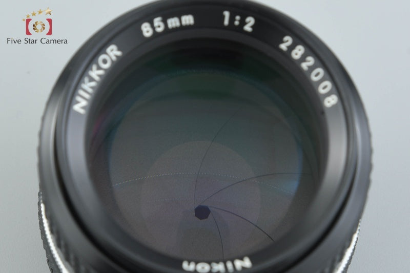 Nikon Ai-S NIKKOR 85mm f/2
