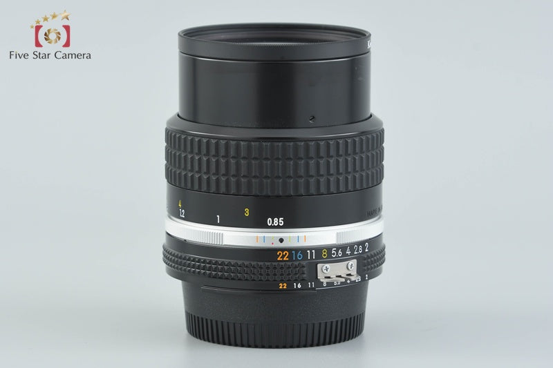Nikon Ai-S NIKKOR 85mm f/2