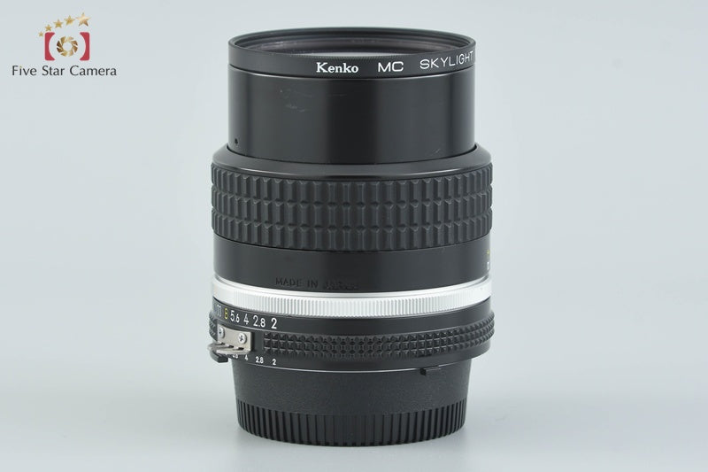 Nikon Ai-S NIKKOR 85mm f/2