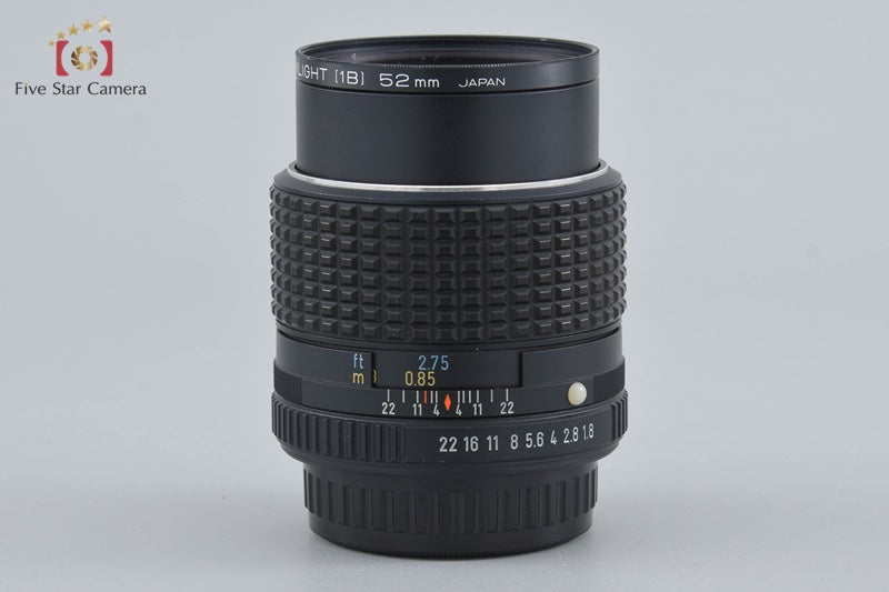 Pentax SMC 85mm f/1.8 K Mount Lens
