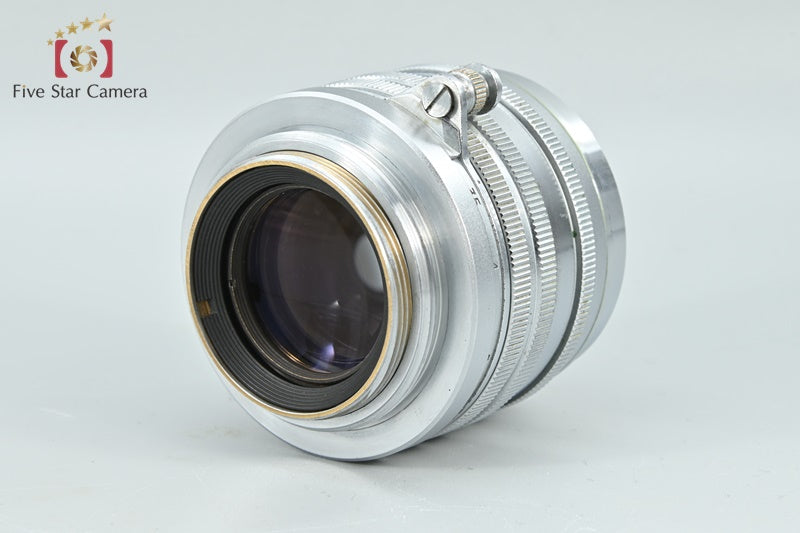 Canon 50mm f/1.8 Silver L39 LTM Leica Thread Mount Lens