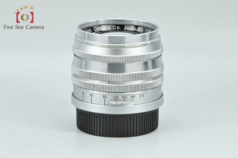 Canon 50mm f/1.8 Silver L39 LTM Leica Thread Mount Lens