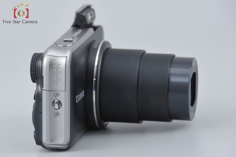 Canon PowerShot SX210 IS Black 14.1MP Digital Camera w/ Box