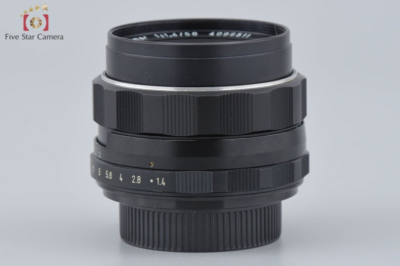 PENTAX Super-Takumar 50mm f/1.4 Later Model 7 Elements M42 Mount