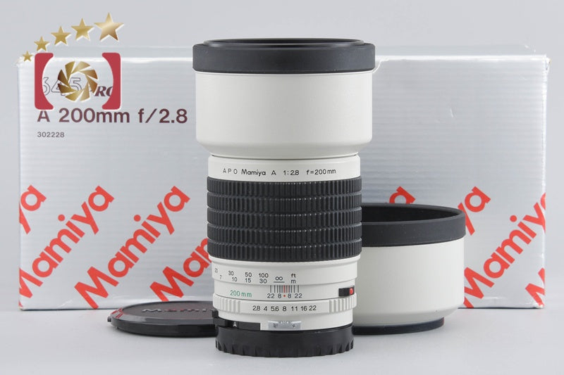 Mamiya APO A 200mm f/2.8 for 645 w/ Box