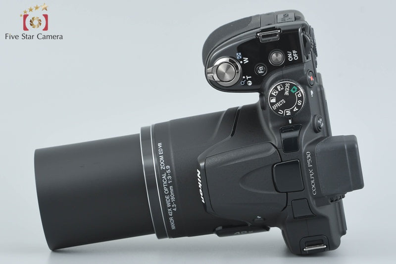 Nikon COOLPIX P530 Black 16.1 MP Digital Camera w/ Box