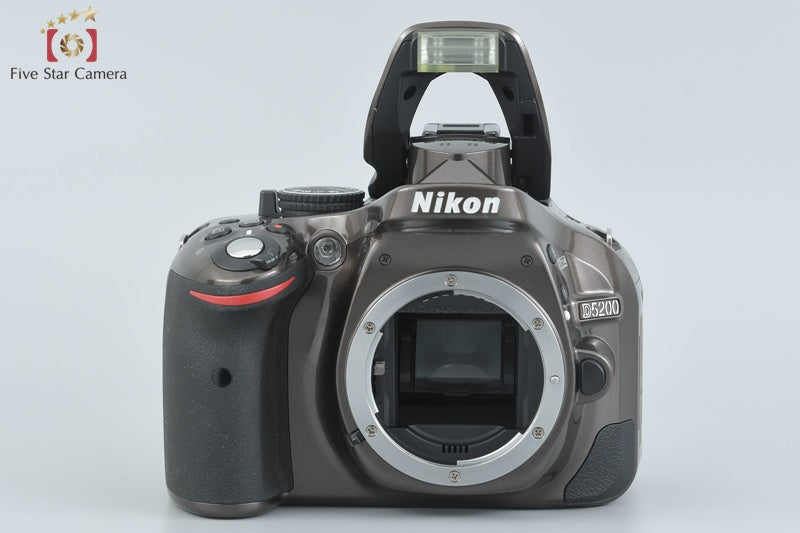 "Shutter count 337" Nikon D5200 Bronze 24.1 MP Digital SLR Camera Body