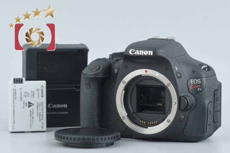 "Count 1,220" Canon EOS Kiss X5 / Rebel T3i / 600D 18.0 MP DSLR Camera Body