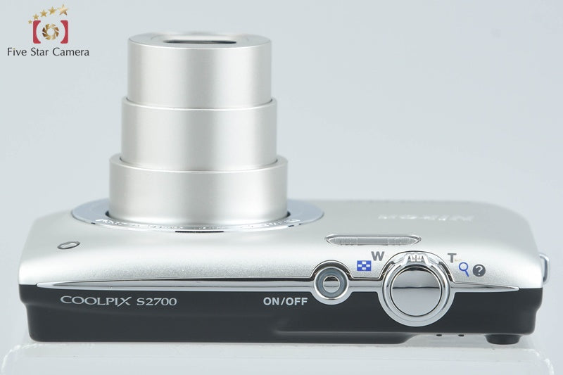 Nikon COOLPIX S2700 Silver 16.0 MP Digital Camera