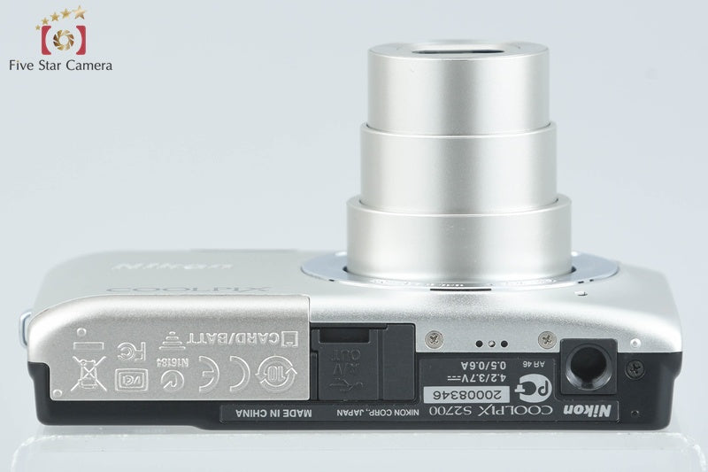 Nikon COOLPIX S2700 Silver 16.0 MP Digital Camera