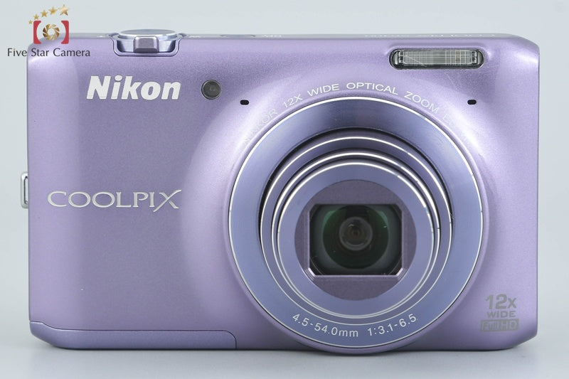 Nikon COOLPIX S6400 Lilac Purple 16.0 MP Digital Camera