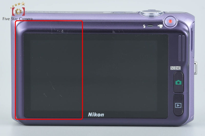 Nikon COOLPIX S6400 Lilac Purple 16.0 MP Digital Camera