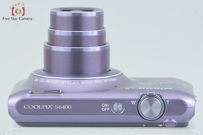 Nikon COOLPIX S6400 Lilac Purple 16.0 MP Digital Camera