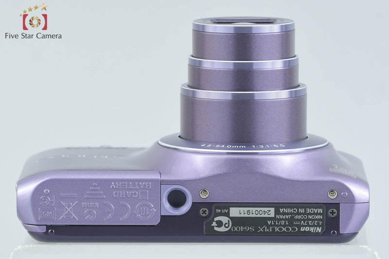 Nikon COOLPIX S6400 Lilac Purple 16.0 MP Digital Camera