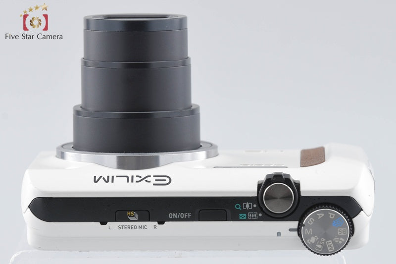 Casio HIGH SPEED EXILIM EX-ZR400 White 16.1 MP Digital Camera