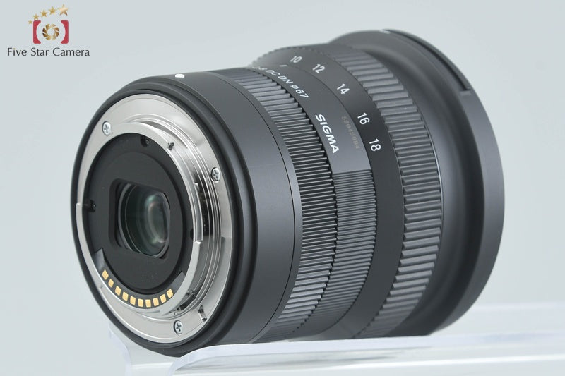 SIGMA 10-18mm f/2.8 DC DN Contemporary for Fujifilm X Mount