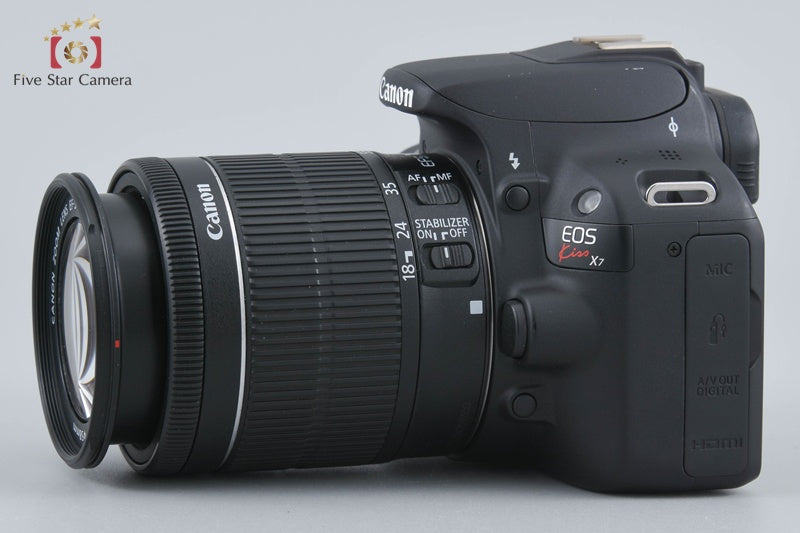 "Count 3,329" Canon EOS Kiss X7 / Rebel SL1 / 100D 18.0 MP DSLR 18-55 IS Lens