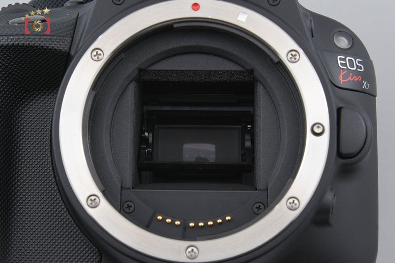 "Count 3,329" Canon EOS Kiss X7 / Rebel SL1 / 100D 18.0 MP DSLR 18-55 IS Lens