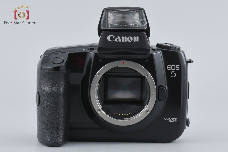 Canon EOS 5 QD 35mm SLR Film Camera Body + VG10 Battery Grip