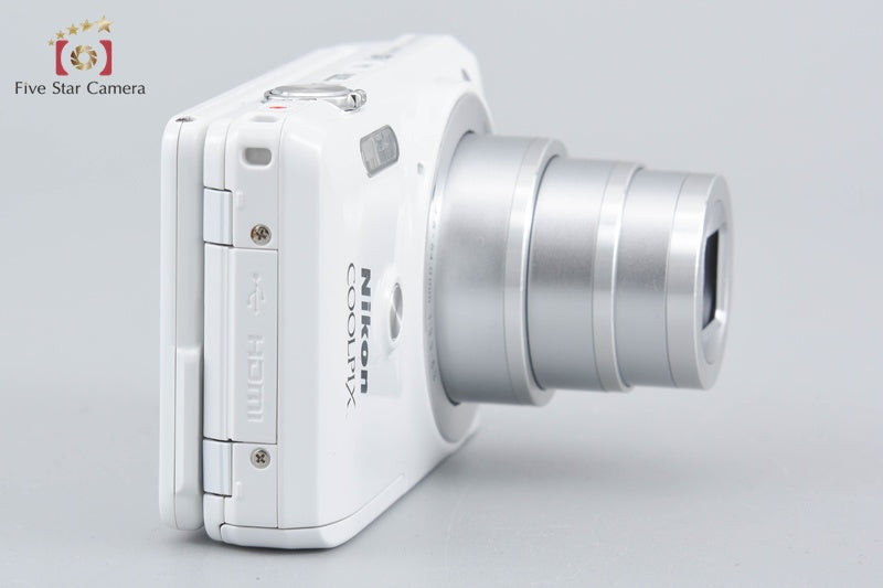 Nikon COOLPIX S6900 Natural White 16.2 MP Digital Camera w/ Box